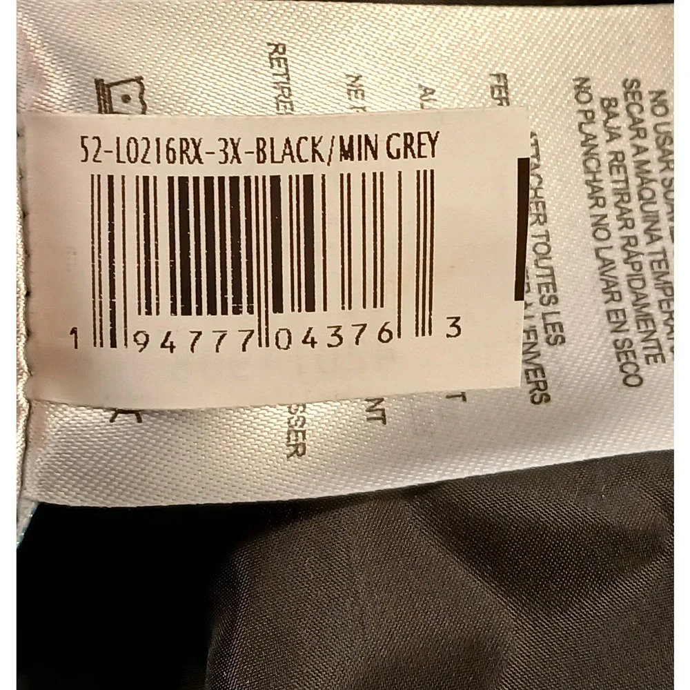 Free‎ Country Men’s Puffer Jacket 3X Black Full Zip Insulated Lightweight Coat - Picture 9 of 10